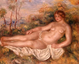 Die liegende Badende (La Baigneuse Couchee) 1906